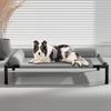Washable Mesh Elevated Dog Beds Breathable Removable Raised Dog Bed with Pillow Dog Cooling Bed Cat Patio Sunbathing