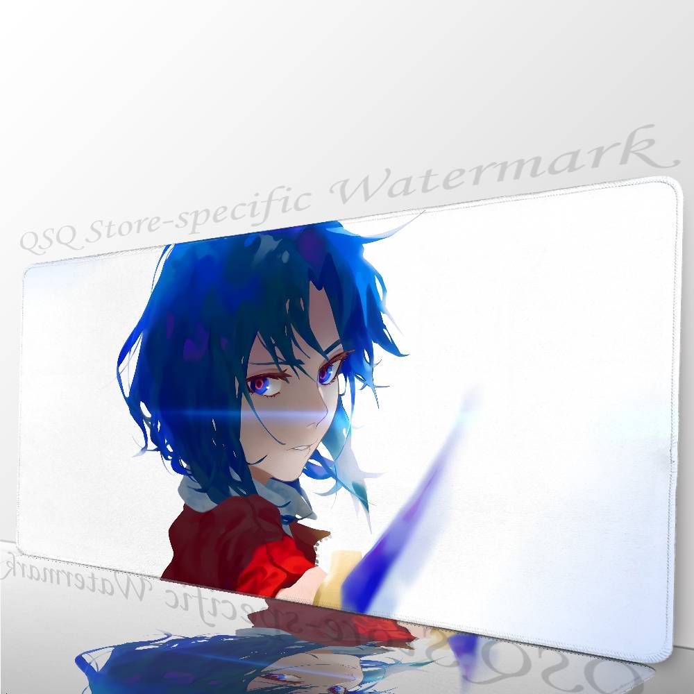 Shiki Ryougi Animation The Garden Of Sinners Mousepad Mouse Mat Desk Mat With Pad Gaming Accessories Prime Gaming XXL Keyboard