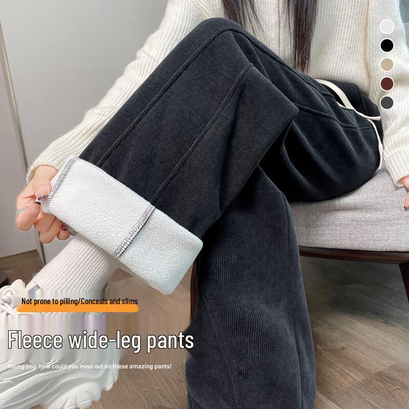 

Handu Yishe Women s High-Waist Slim Straight Banana Pants L