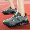 Large size autumn lightweight breathable running shoes fashion cushioning men's casual sports shoes soft-soled running shoes
