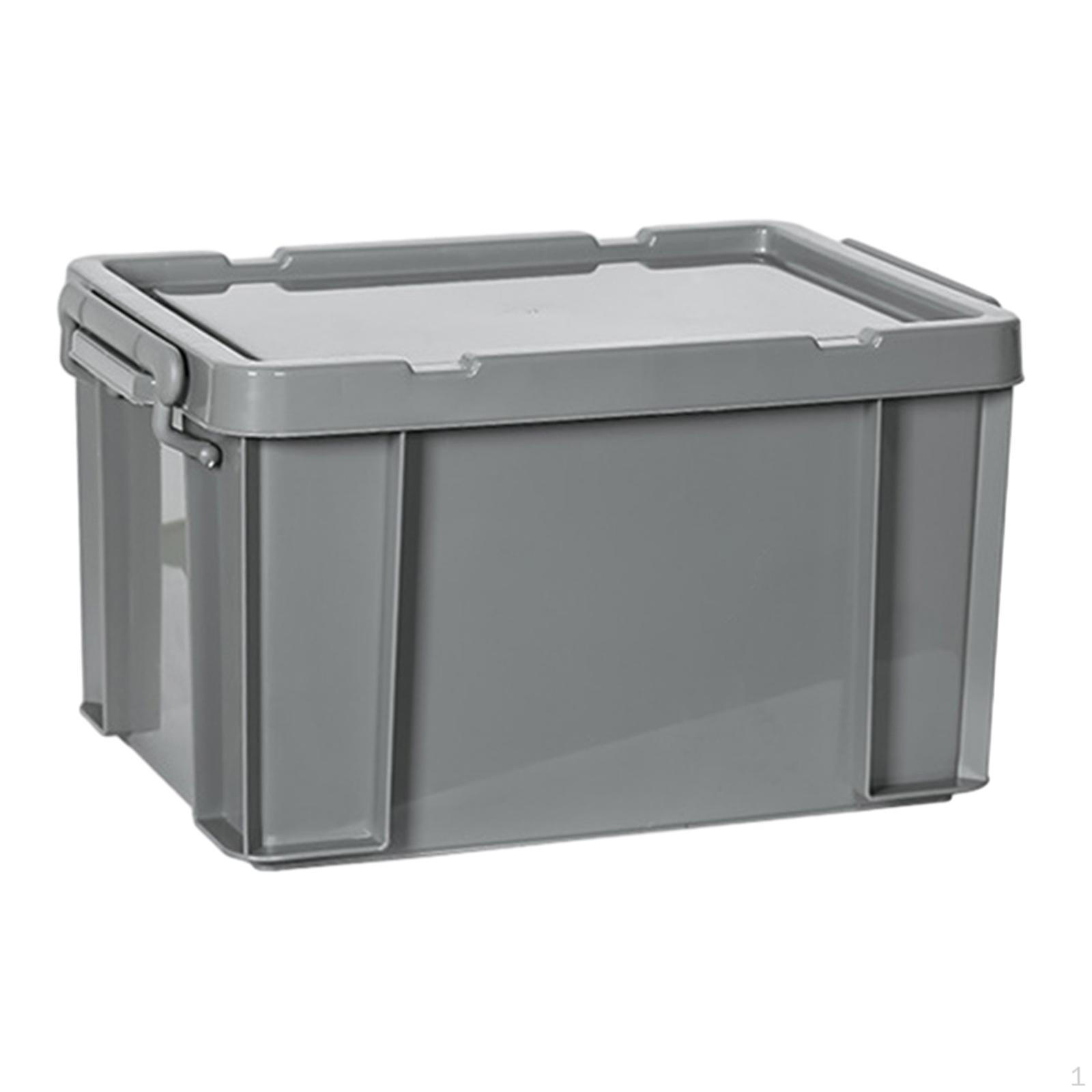

Durable Storage Bins, Industrial Fort-all Bin, Containers for Housekeeper Shelf of сірий колір