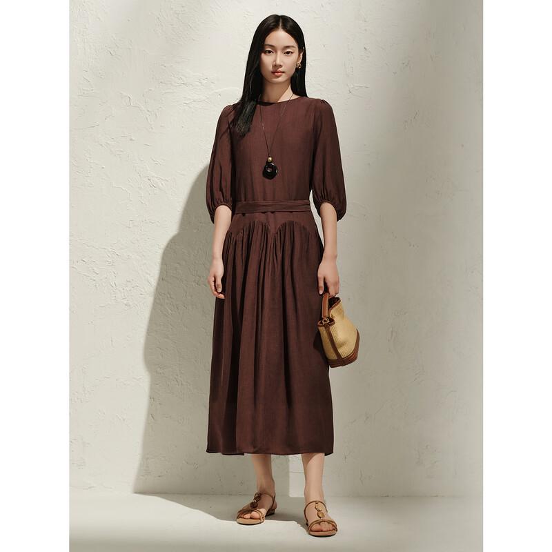 

JZ Annacoco Romantic Petal Patchwork Waist Dress L