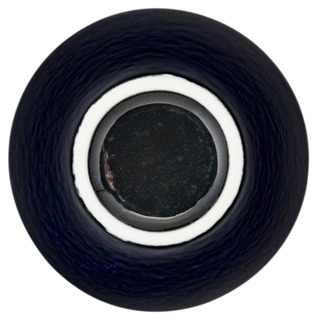 Mino ware sake approximately 7cm in microwave and dishwasher navy made in cup, diameter, safe, kiln-fired finish, blue, Japan, 133-62056