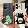 For Realme GT7 Pro 5G Case RMX5010 Cute Fashion Cartoon Cover Soft TPU Phone Case For Realme GT 7 GT7 T GT7T 5G Back Cover Coque