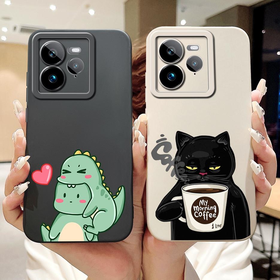 For Realme GT7 Pro 5G Case RMX5010 Cute Fashion Cartoon Cover Soft TPU Phone Case For Realme GT 7 GT7 T GT7T 5G Back Cover Coque