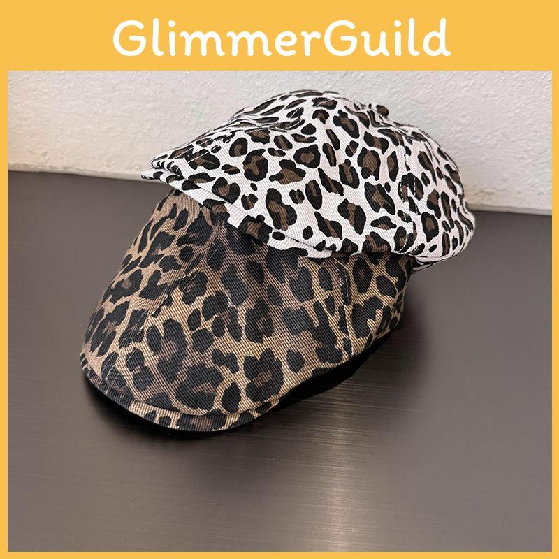Leopard Printed Dad Hat With Cotton Blended Fabric For Casual Daily Use