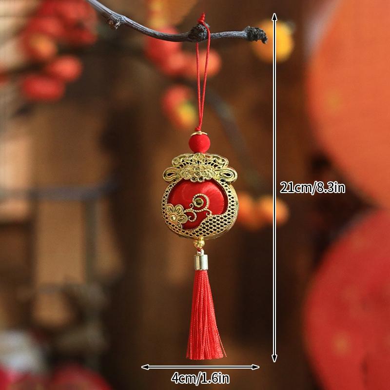2025 Spring Festival Lantern Pendant Chinese New Year Ornaments Party Hanging Decor Bonsai Pendants Lunar New Year Decoration