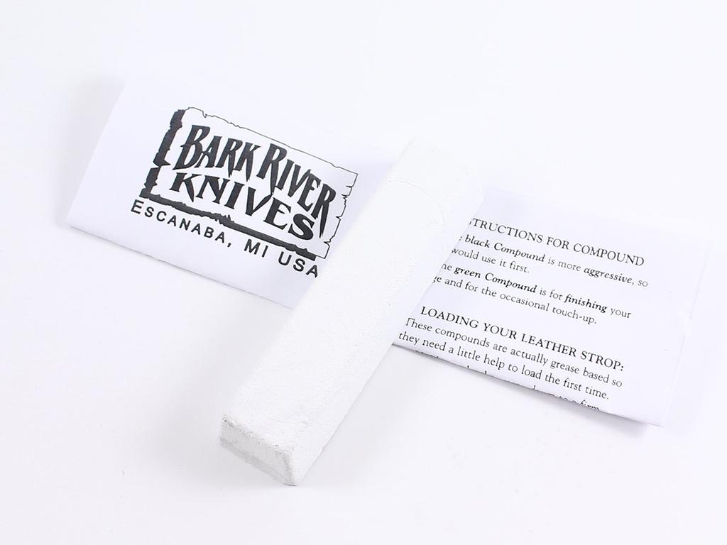 DLT Strop Double Side Paddle Strop XL Bark River Black Compound Set Original Box Included White,