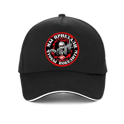 Spartak Moscow Logo Cap Print Baseball Cap Fashion Skull Punk Unisex Hat Summer Adjustable Hat Snapback Gorras