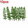 Diorama Model Trees Landscape Miniature Plastic Decoration Supplies 9CM
