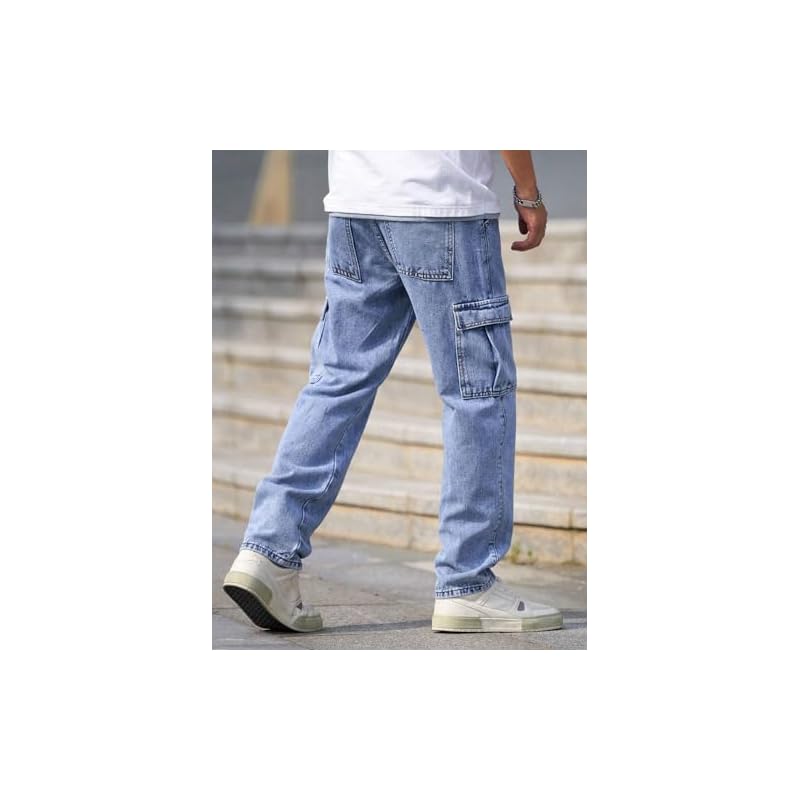 Men Loose Fit MenS Flip Pocket