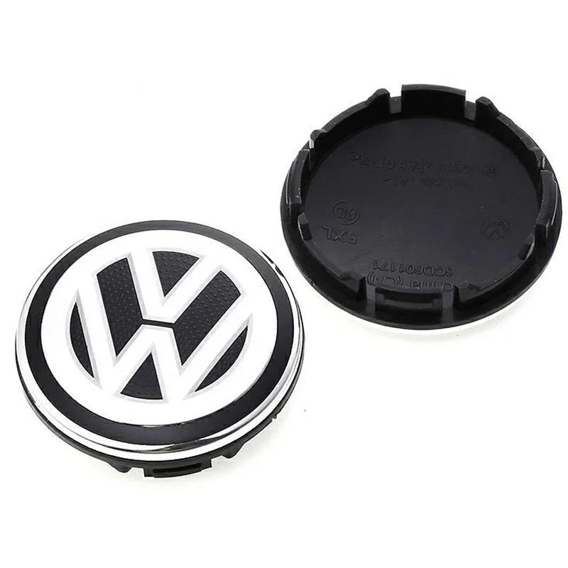 56MM/65MM/66MM Original Auto Radnabenkappen Abdeckungen Für Volkswagen VW R GTI Emblem Auto Plakette Radkappen Dekoration Zubehör