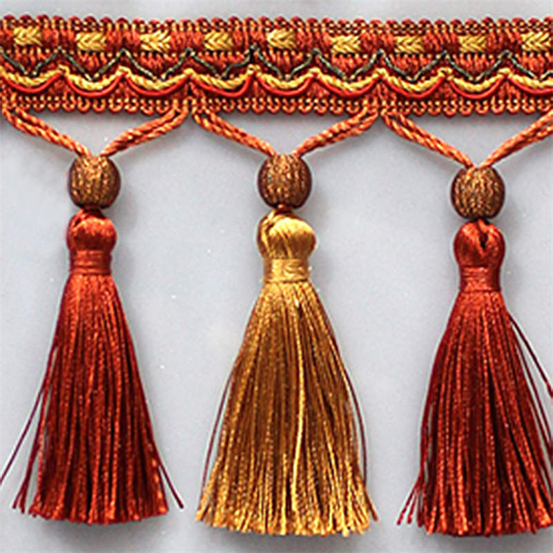 1/3M Tassel Fringe Trim Sewing Crafts Trimmings Edging Curtains Cushion Sofa Table Upholstery Sofa Decor Accessory