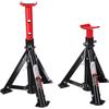 Chandelles Pliables SIXTOL Mechanic Car Stand 3T - Capacité 3 Tonnes - 2 Pièces