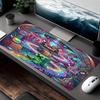 Tappetino Mouse Stampa Geometry Dash, per Tastiera Pad Laptop PC Mat per Ufficio Uso Domestico, Decorazione Scrivania, Regalo di Compleanno Perfetto per Giocatori