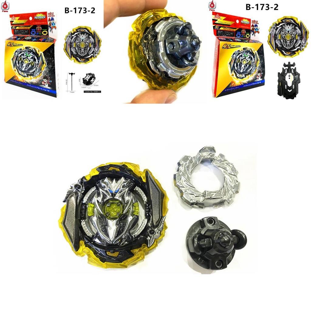Beyblade Burst Superking B-173-02 Infinite Achilles 7 Loop 1d Shield With Launcher
