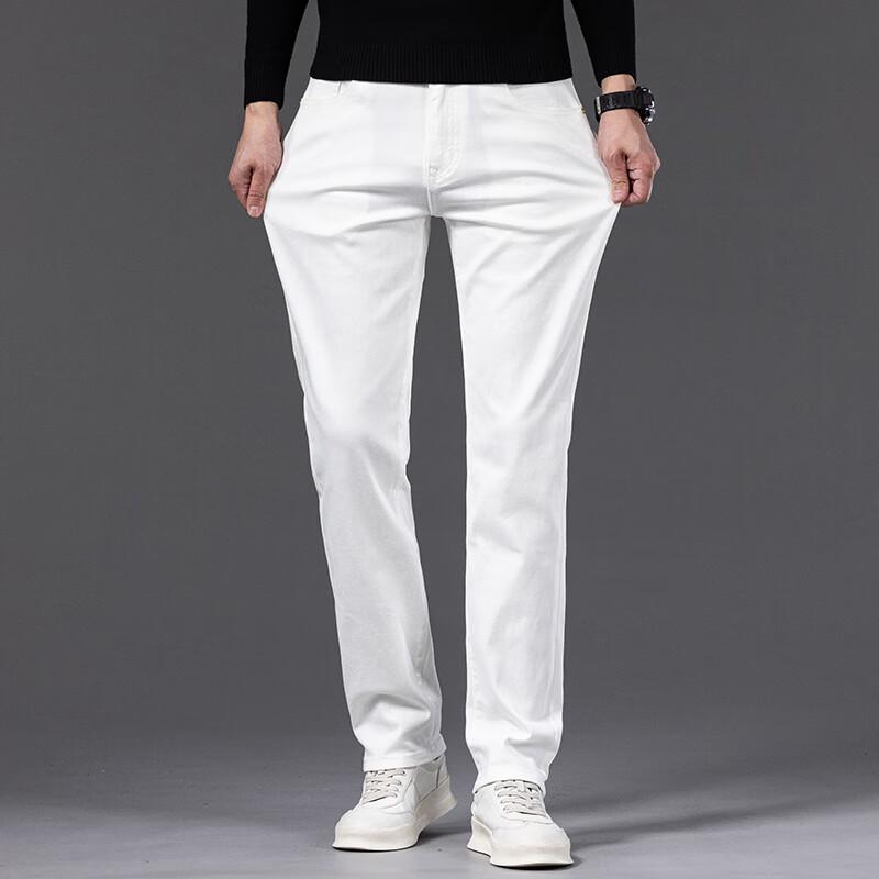 DK Men's Loose Straight-Leg Denim Jeans