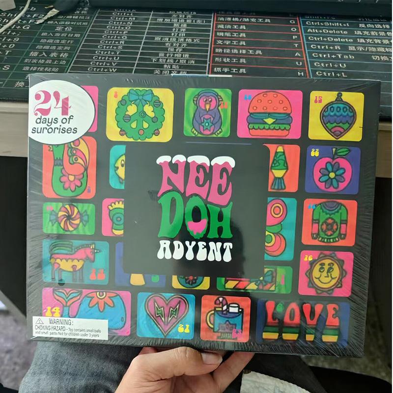 2025 Nee Doh Adventskalender Weihnachtsdekorationen Silvesterdekorationen Krippe Adventskalender Weihnachtsbedarf