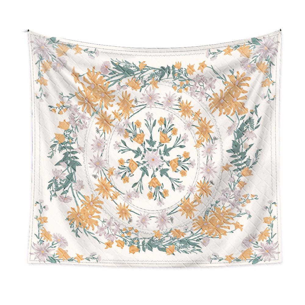 Bohemian Mandala Tapestry Home Living Room Decoration Wall Hanging Tapestry Hippie Flowers Bedroom Dorm Decor Tapestries