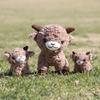 Soft Plush Sheep Keychain Lovely Appearance 3D Mini Animal Key Ring Holder Cute Bag Charm Car Pendant for Stocking Stuffers