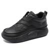 PU Leather Tied Women Sneakers Size 36 Oxford Heels 33 Shoes White Sneakers Platform Sport High End Pas Cher Tenisky