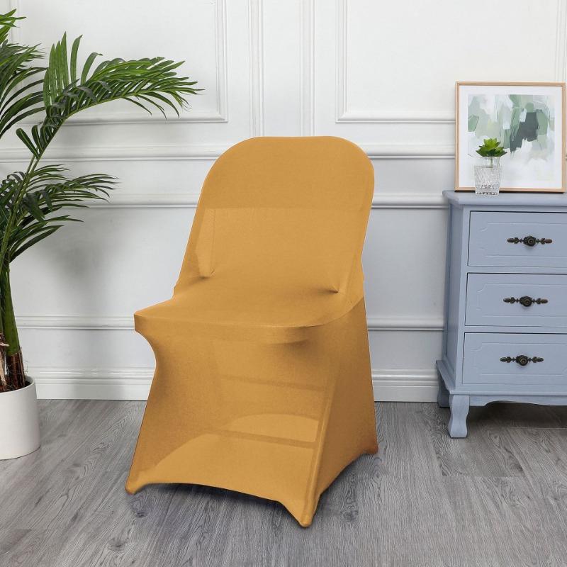 1/2/5 PCS Stretch Spandex Wedding Chair Cover for Weddings Birthdays Parties Events Hotels Banquets