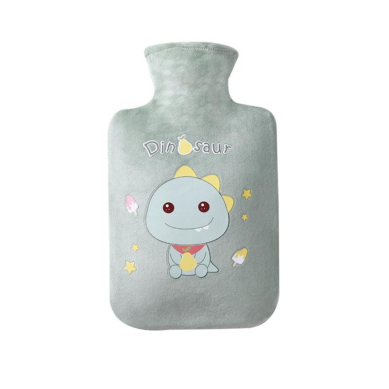 

Cartoon Plush Hot Water Bottle with Compress Waist, Cute Hand Warmer for Students and Girls, Available in Small and Large Sizes. 500ml