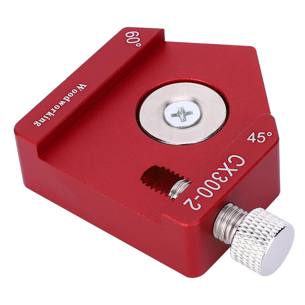 CX3002 Woodworking Scribing Ruler High Precision Angle Measure Carpenter Marking Tool