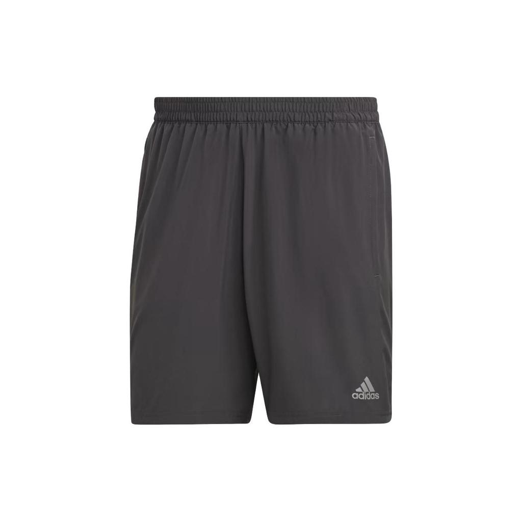 Adidas Letter Mid-Rise Fitted Casual Shorts Men Shorts Black H36472