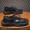 Men Sandals 2025 Summer Mesh Breathable Outdoor Beach Sports Sandals Platform Hollow Out Walking Shoes Man Classic Hiking Shoe