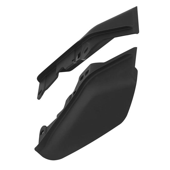 Déflecteur de cadre intermédiaire pour Harley Davidson Touring 09-25 Craftride WA3 noir mat