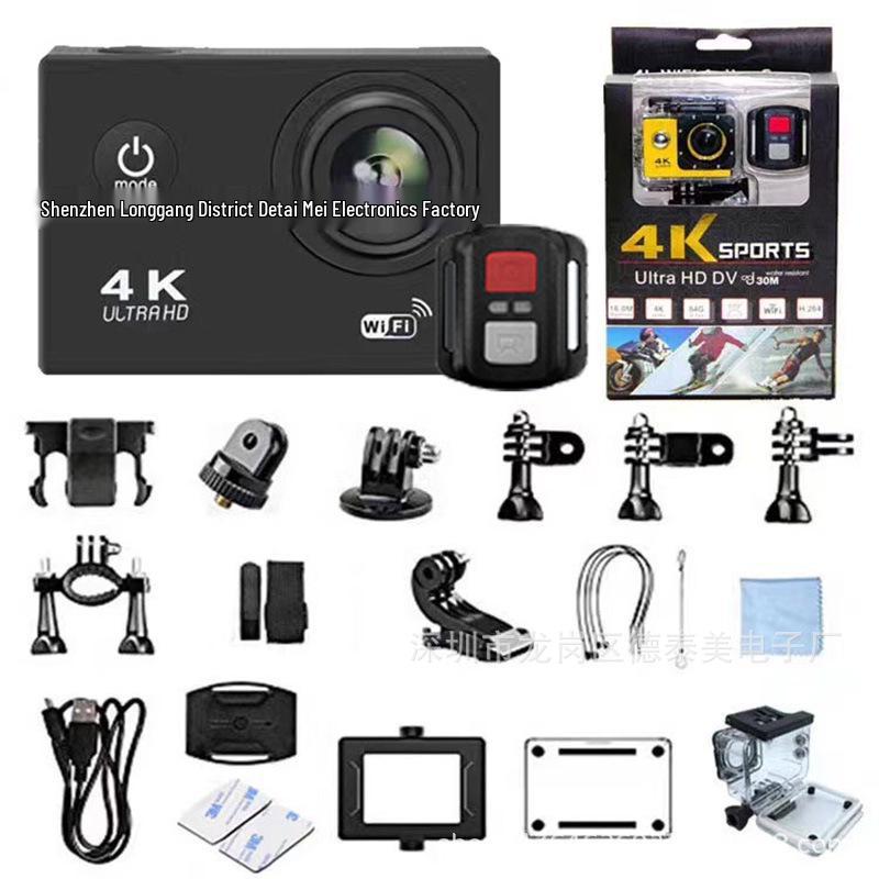 

4K Бездротова Водонепроникна Екшн-камера для катання на лижах, альпінізму та серфінгу