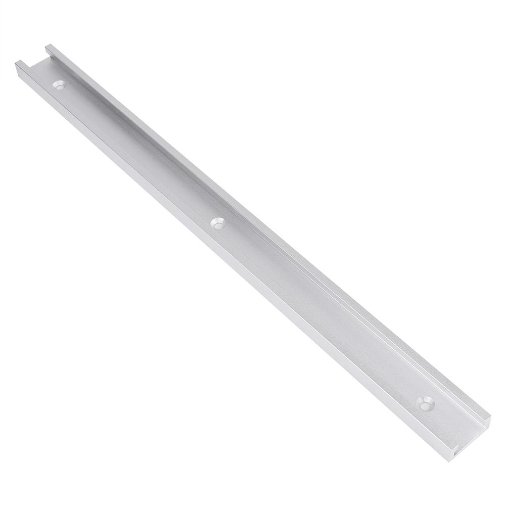 Aluminum Alloy T Track T slot Track for Woodworking Workbench Machines(400mm)