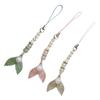 Lovely Mermaids Phone Charm Pendant Sturdy Acrylics Phone Strap for Easy To Use Fashionable Bag Accessory Decoration