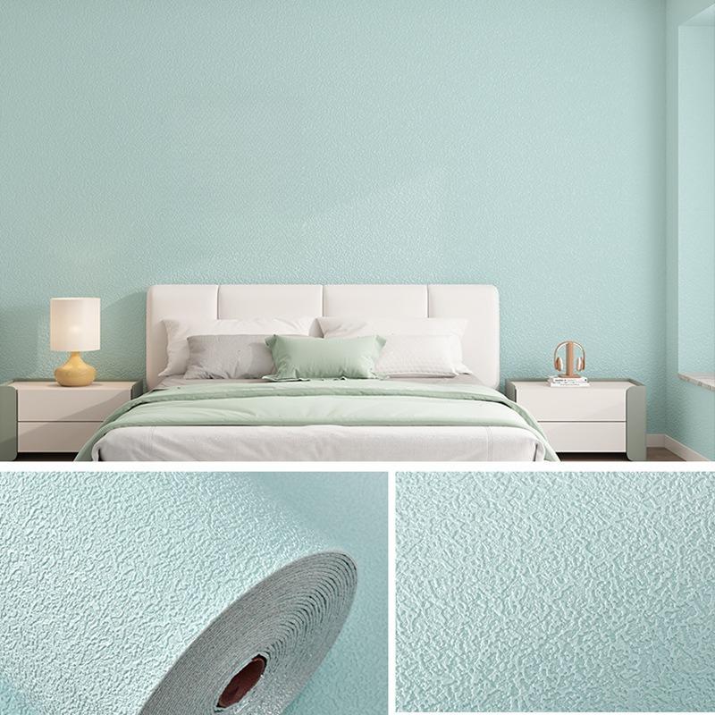 3D Self Adhesive Wall Sticker Roll Embossed Diatom Mud Pattern Waterproof Moisture Proof Wallpaper For Bedroom Hotel Decoration