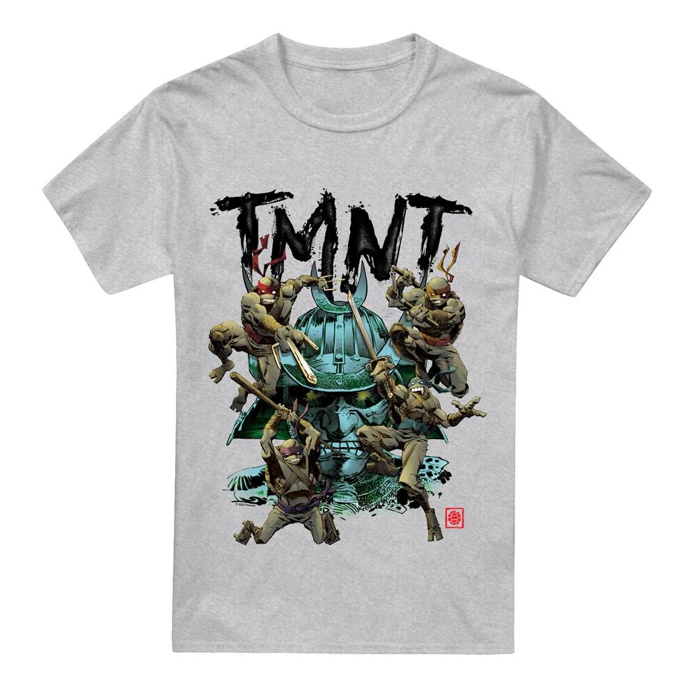 Tmnt Феодальная Япония 100% Хлопок Футболка Мужские Футболки Топ S-5XL, Спортивный Хизер S
