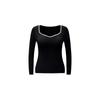 V Neck Women Thermal Clothes Tops and Pants Warmth Long Pants Thermal Underwear  Lady