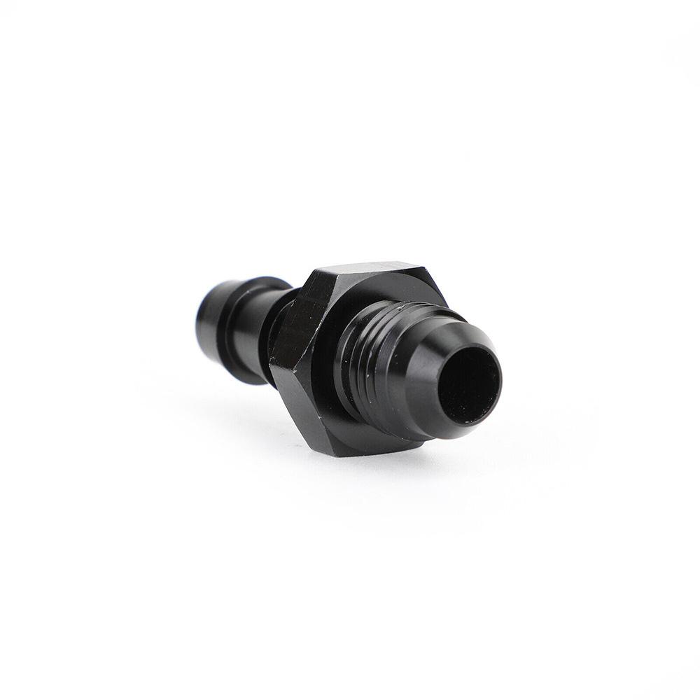 Male 6An An-6 To 3/8" Hose Barb Adapter Fitting AN6 6AN -6AN 3/8 Push Lock