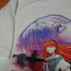 [USED] EVANGELION Evangelion T-shirt White XL Rare