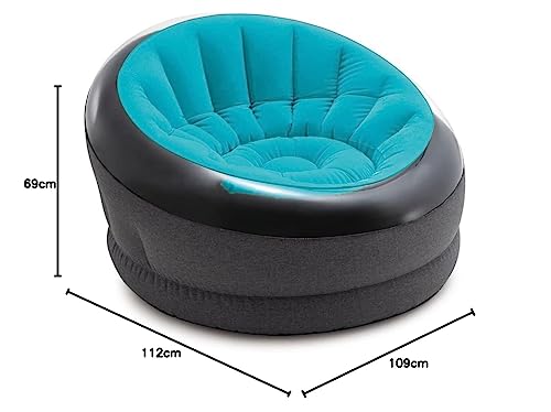INTEX Empire Air Chair, 112 x 109 x 69 cm, 68582 (Color cannot be specified) [Official Japanese Product]
