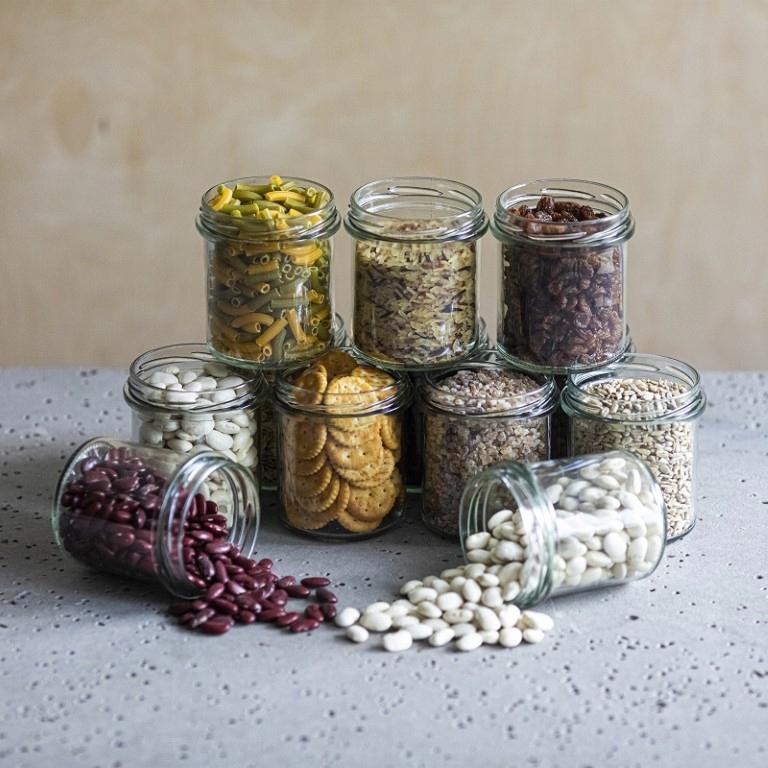 Preserve jars with lids, 6 pcs, 346 ml