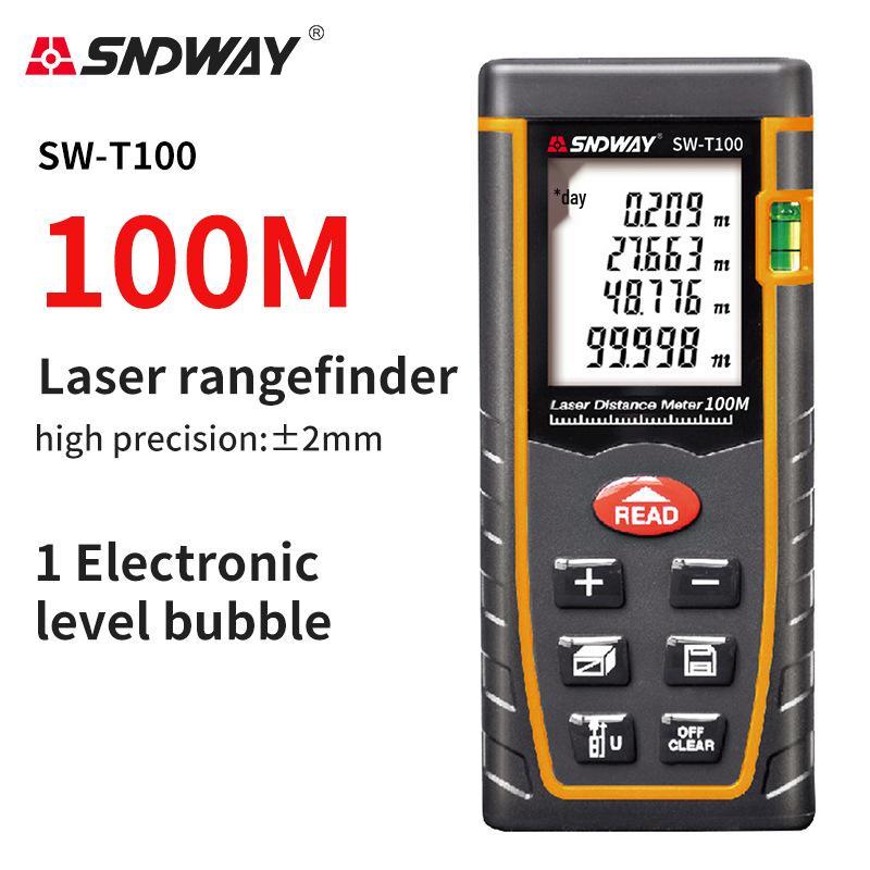Shen Dawei LDM-T40 Handheld Laser & Infrared Rangefinder Tape Measure