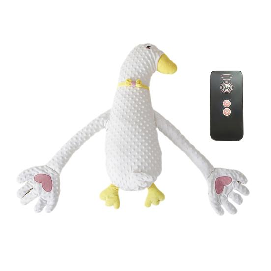 Cuscino per Mano Rilassante per il Sonno del Bambino con Modalità di Accarezzamento Regolabili Cuscino Accarezzante Succhietto Morbido Peluche Compagno di Coccole per Asilo Nido Ora della Nanna Viaggi Uso Ospedaliero