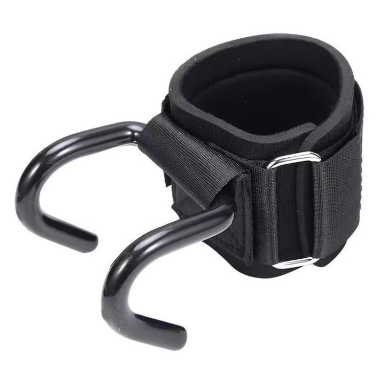 

Крюк-помощник для подтягиваний, Защита для запястья для фитнеса и тренировок, Универсальный крюк для турника, Вспомогательное устройство, Противоскользящий крюк-помощник чёрный