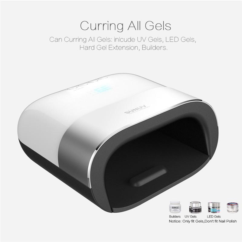 Sunuv 48W Sun3 Smart 2.0 Led Uv Nail Lamp Led Nail Light Nail Dryer Uv Lamp