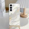 Platinum Textured Electroplated Glass Phone Case Suitable for Samsung Galaxy S26 S25 S24 S23 S22 S20 FE/Ultra/Plus Anti Drop
