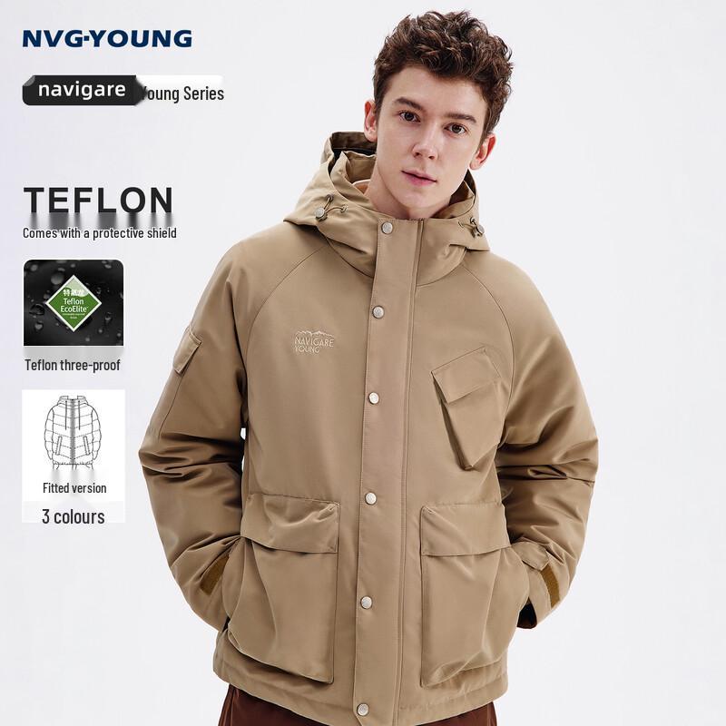 Navigare Men s Hooded Down Jacket 3XL