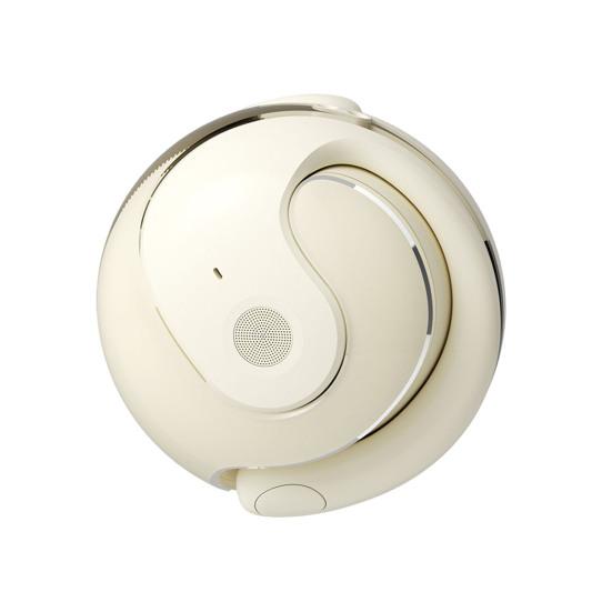 1 Set Bluetooth-compatible Earphones with Silicone Hanging Strap Wireless Earbuds Waterproof Stereo Powerful