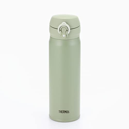 Thermos Water Bottle Vacuum Insulated Mobile Mug 500ml Khaki JNL-505 KKI