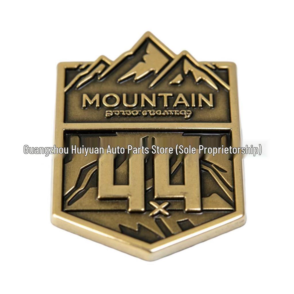 4x4 Snow Mountain Decal for JEEP Wrangler - Off-Road Emblem Car Sticker